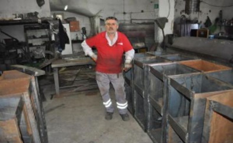 Çelik kasa imalatı yapılan atölyede hırsızlık şoku